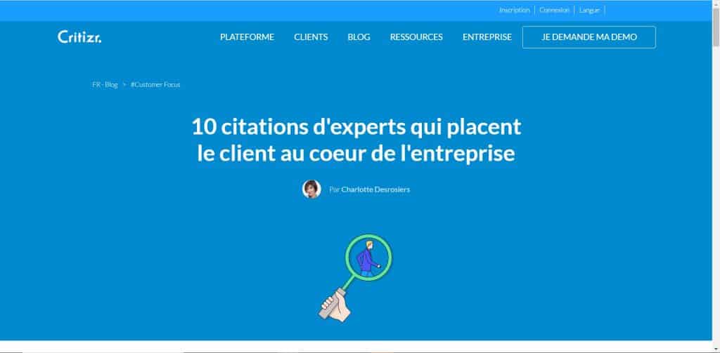 10 citations liées à la relation client