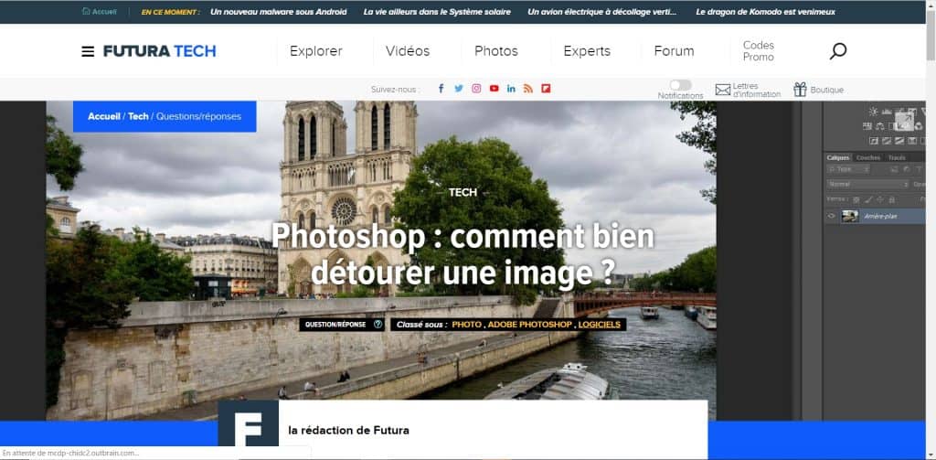 Un tutoriel pour Photoshop
